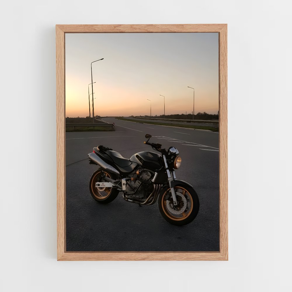 Poster magnifique Cbf Hornet – affiche Honda Moto (vue 4)